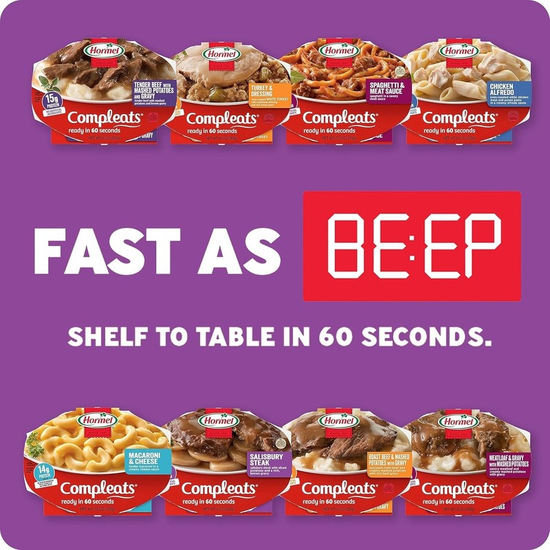 Nourishing 9oz Roast Beef & Mashed Potatoes with Gravy - 6 Microwaveable Trays gallery
