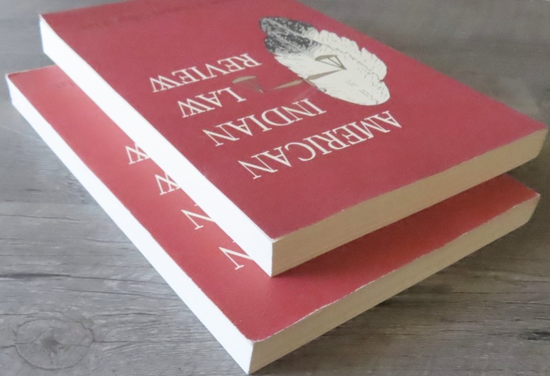 2 American Indian Law Review University Oklahoma College Law Vol XX 2; XXI 2 gallery