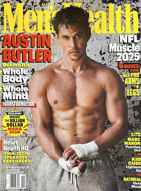 MEN’S HEALTH USA MAGAZINE SEPTEMBER/OCTOBER 2025 | AUSTIN BUTLER