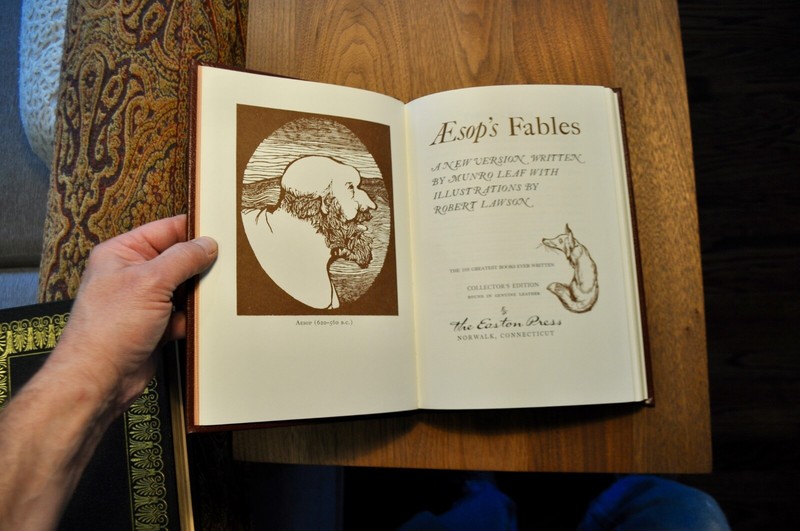 Easton Press Aesop’s Fables 1979 gallery