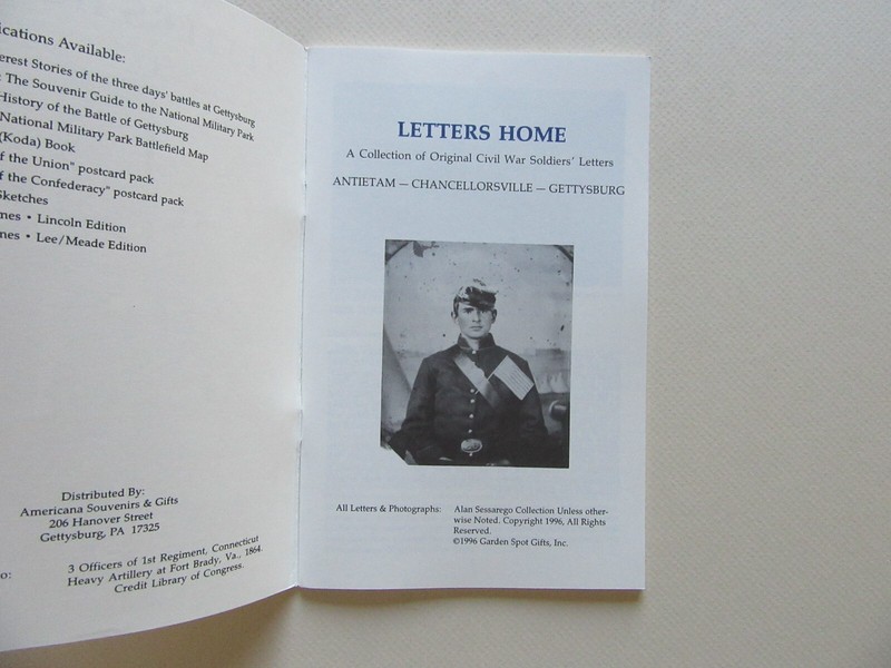 Civil War Letters Home I - V - Published by Garden Spot Gifts, 1996/ 2003 - Fine gallery