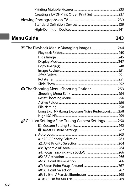 Nikon D300s COMPLETE Instruction Reference Guide COIL BOUND 432 PAGES!!! gallery