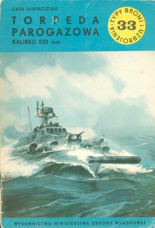 TYPI BRONI 33 WW2 SOVIET M53-38 533mm STEAM TORPEDO_SURFACE COMBATANTS_MTB_SUBMA