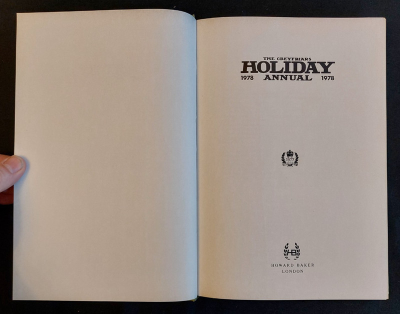 The Greyfriars Holiday Annual 1978 by Frank Richards / Hardback gallery
