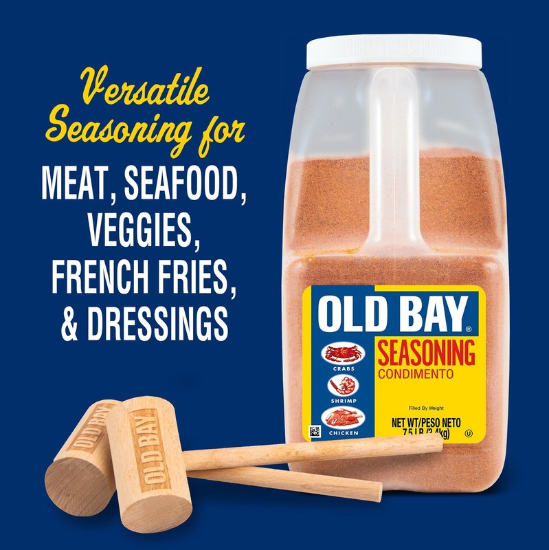 OLD BAY Seasoning, 7.5 lb - One 120 Ounce (Pack of 1), Seasoning Lbs gallery