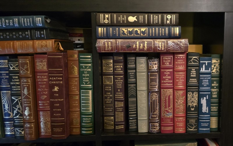 Franklin Mystery Library Full Set All 51 Books Leather Excellent READ Descript gallery