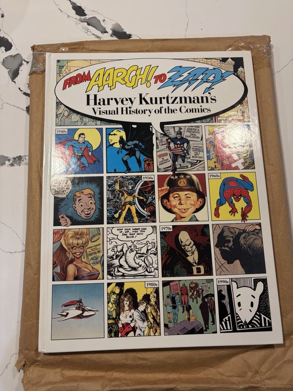 SIGNED From Aargh! to Zap! Harvey Kurtzmans Visual History of the Comics. #964
