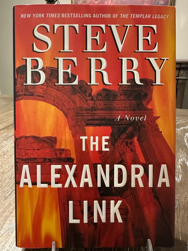 The Alexandria Link – Steve Berry – 1st Printing – HCDJ – 2007