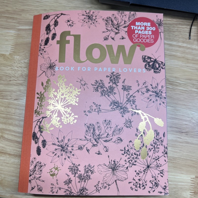2024 FLOW Magazine BOOK FOR PAPER LOVERS 300+ Pages Of PAPER GOODIES