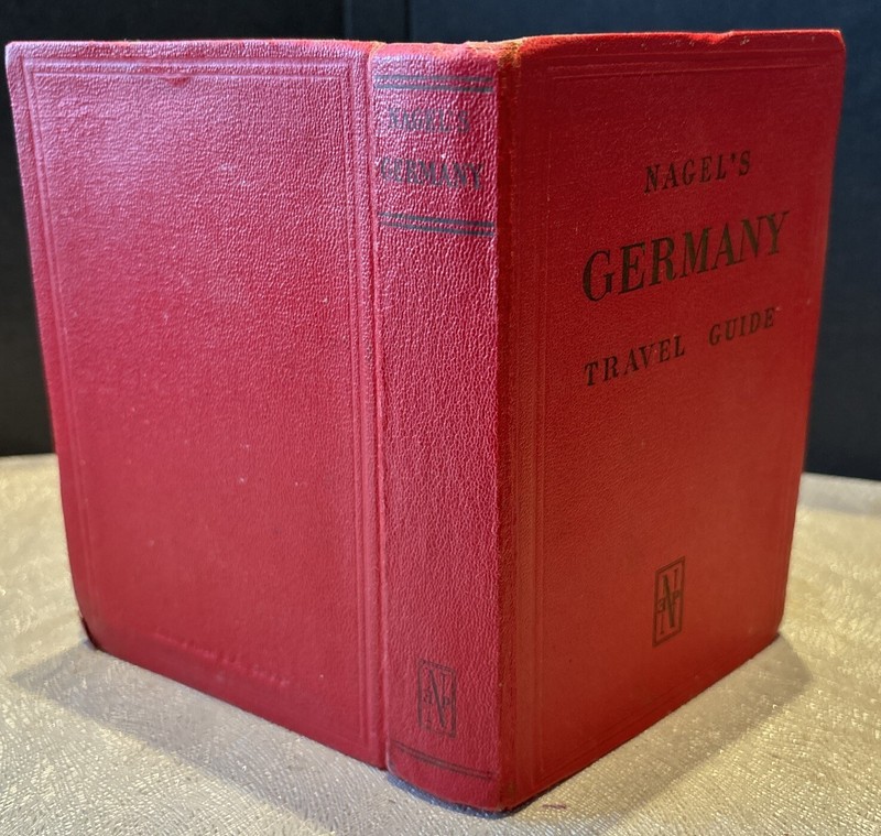 Vintage Nagel Travel Guide Series GERMANY 1956 Hc Vg Illustrated Maps gallery