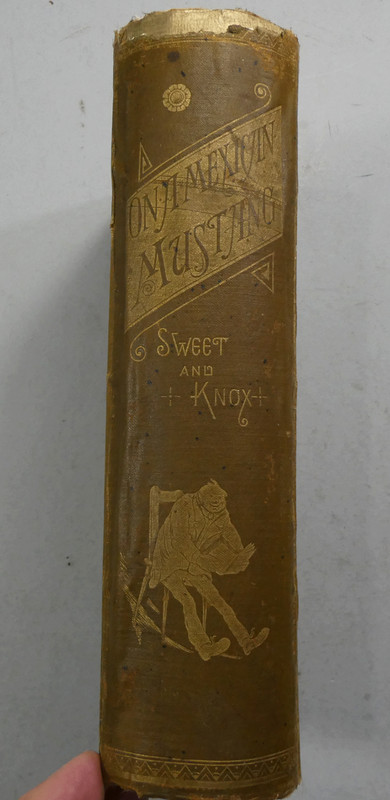 On a Mexican Mustang through Texas by Sweet & Knox 1883 Illustrated 1st edition gallery