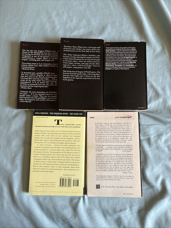 Lot Of Eugene O’Neil 9 Plays In 5 Books Long Day’ Journey Into Night, Iceman gallery