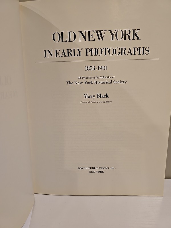 Old New York In Early Photograhs- Mary Black gallery