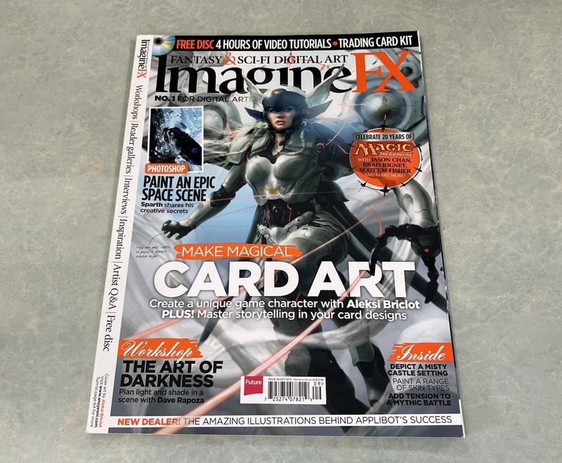 IMAGINE FX magazine 2013-20l6 Lot of 6 Fantasy & Sci-Fi Manga Subscriber Issues gallery