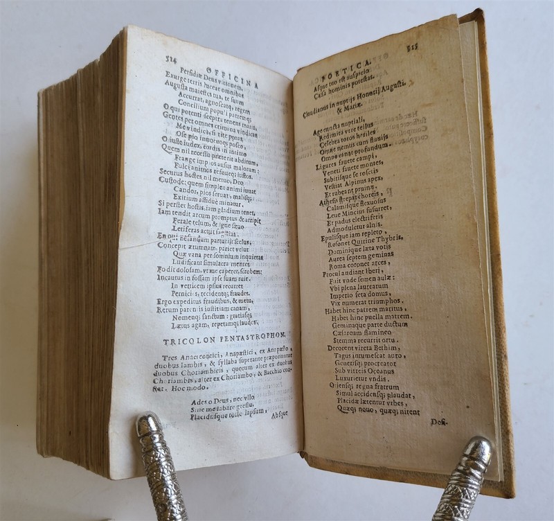 1617 POETRY PARNASSUS POETICUS antique VELLUM BOUND over 1000 pages w/ slip case gallery