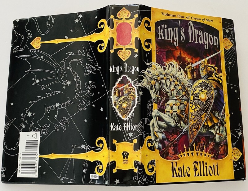 King's Dragon Vol 1 of Crown of Stars Kate Elliott Hardcover 1997 Daw Books gallery