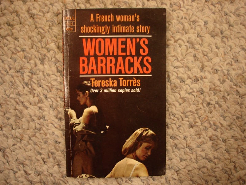 Women’s Barracks Treska Torres First Dell Printing paperback 1968