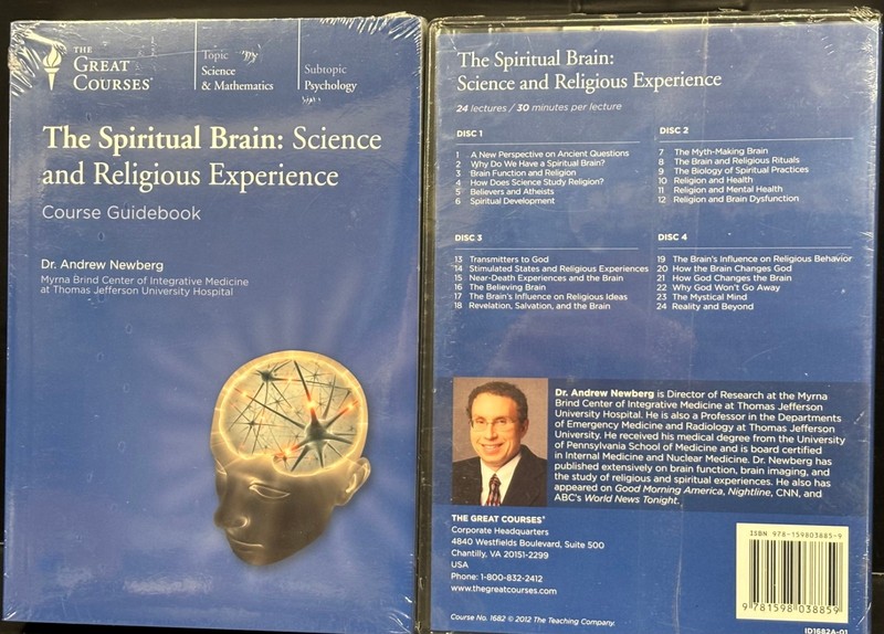 Spiritual Brain : Science and Religious Experience by Andrew Newberg (Book+DVD)