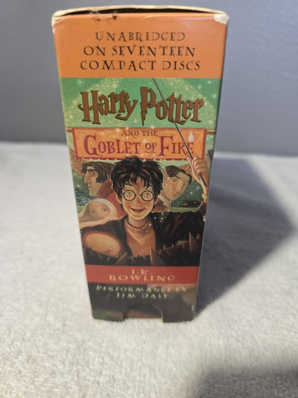Harry Potter And The Goblet Of Fire Unabridged 17 CD Set Audiobook JK Rowling gallery