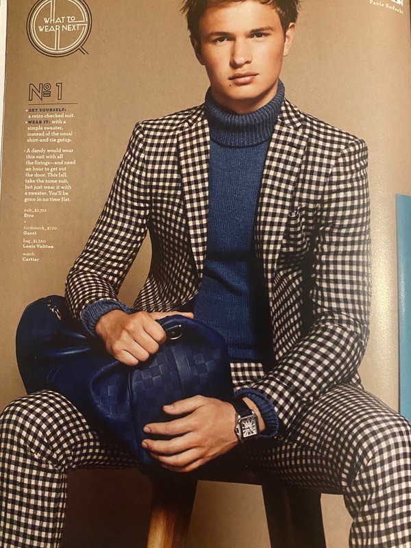 EMILY RATAJKOWSKI gq ADAM LEVINE ansel elgort EVAN LONGORIA philip Seymour gallery