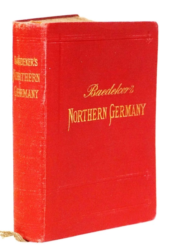 Baedeker Northern Germany 1910 Prewar Germany 47 Maps Guide Prussia WWI