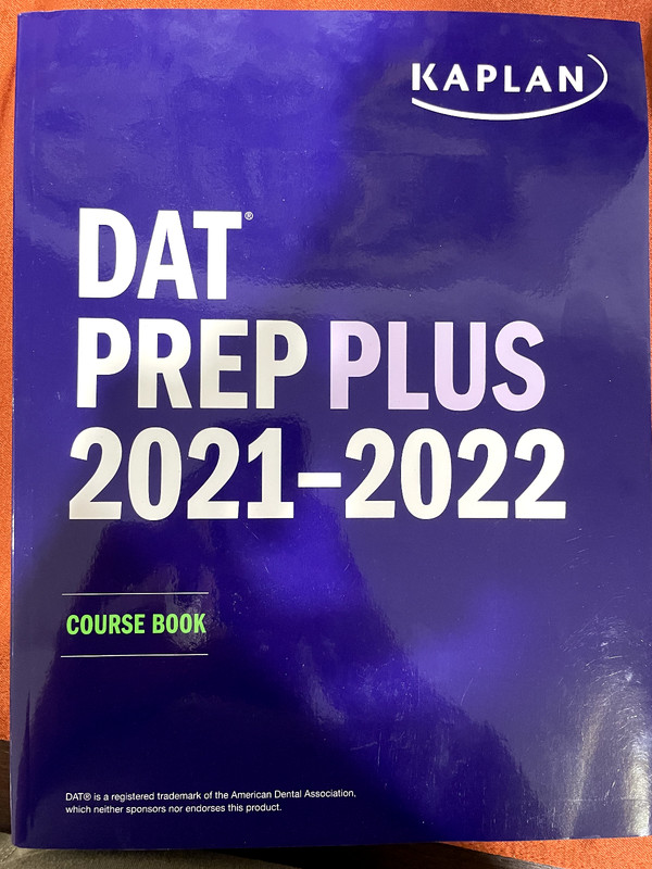 Kaplan DAT Prep Plus – Paperback, Full-Color, 937 Pages – Like New Condition