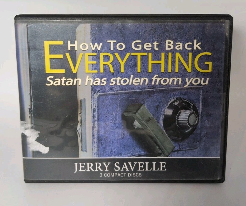 How To Get Back Everything Satan Has Stolen From You Jerry Savelle Audio CD B584