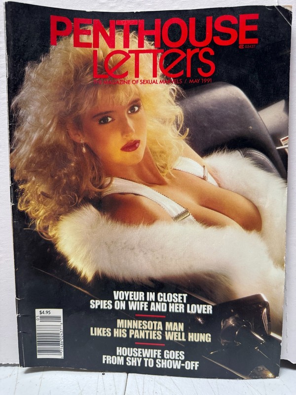 PENTHOUSE LETTERS Magazine Vintage May 1991 – Special Edition – Voyeur in Closet