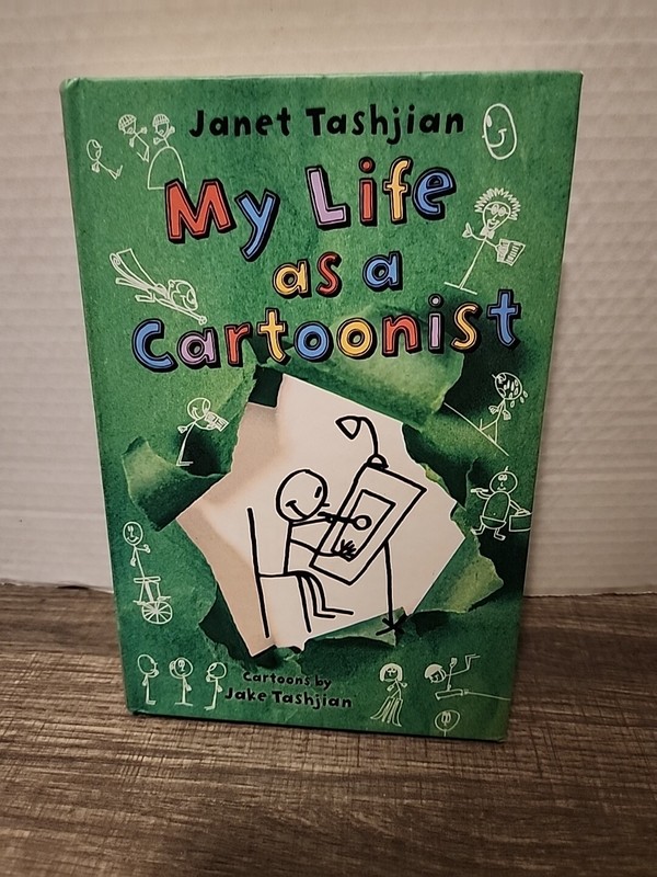 My Life as a Ninja / My Life as a Cartoonist HC Books-Lot of 2 - Janet Tashjian gallery