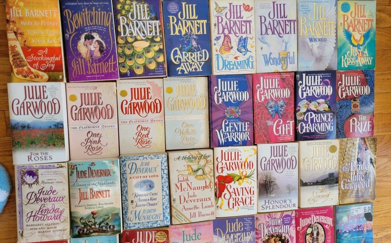 Lot of 56 Books: Jude Deveraux, Julie Garwood, Judith McNaught & Jill Barnett gallery