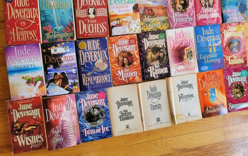 Lot of 56 Books: Jude Deveraux, Julie Garwood, Judith McNaught & Jill Barnett gallery