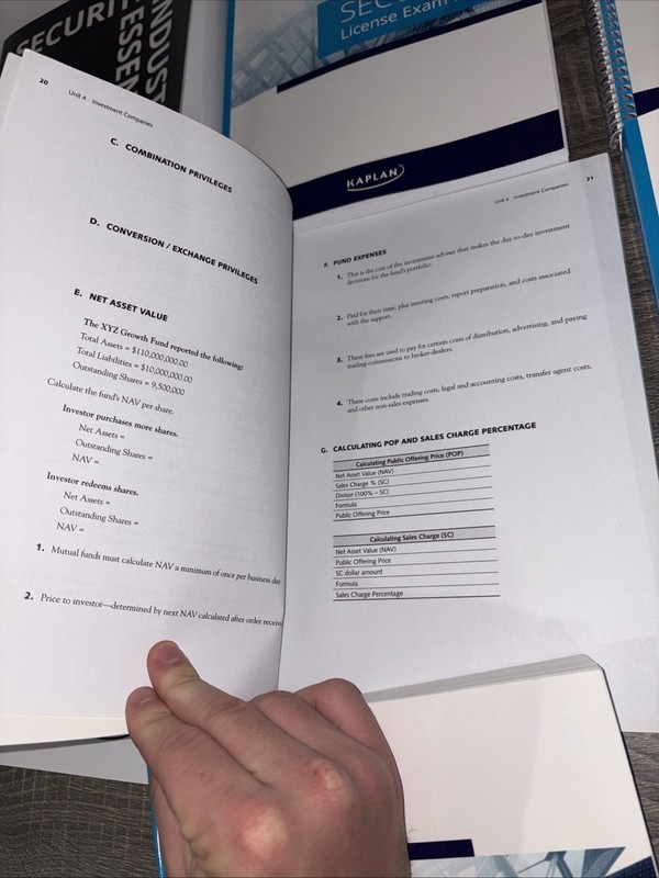 FULL Series Exam Prep Material. Series 7, SIE, Series 63. All 3 Textbooks/Slides gallery