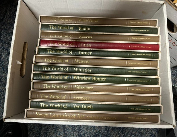 Time Life Library of Art Books w Slipcase - You Choose Volume - Various Titles gallery