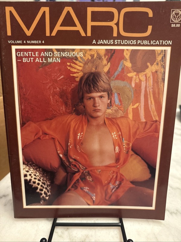 . Janus Studio. Late 70’s Magazine Pin Up- Marc -Gay Interest Magazine