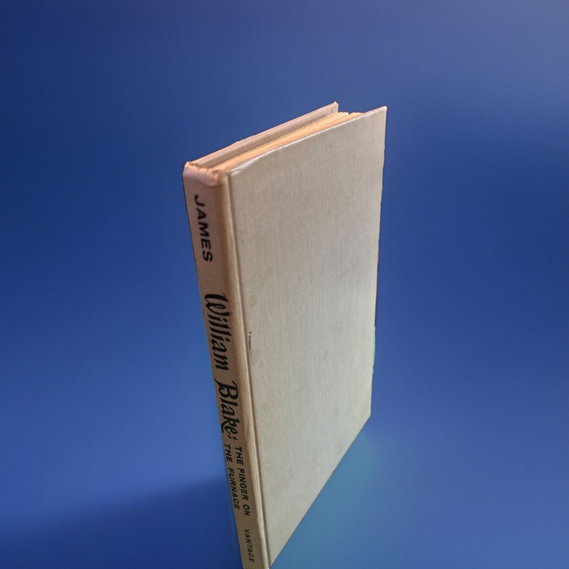 William Blake The Finger On the Furnace, By: Laura DeWitt James First Edition