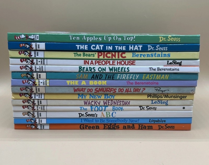 Lot of 14 Dr. Seuss Beginner Books / Bright and Early Children’s Hardcover Books