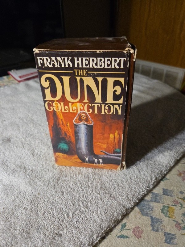 The Dune Collection Box Set 1984 Berkeley Edition Frank Herbert – 4 Books