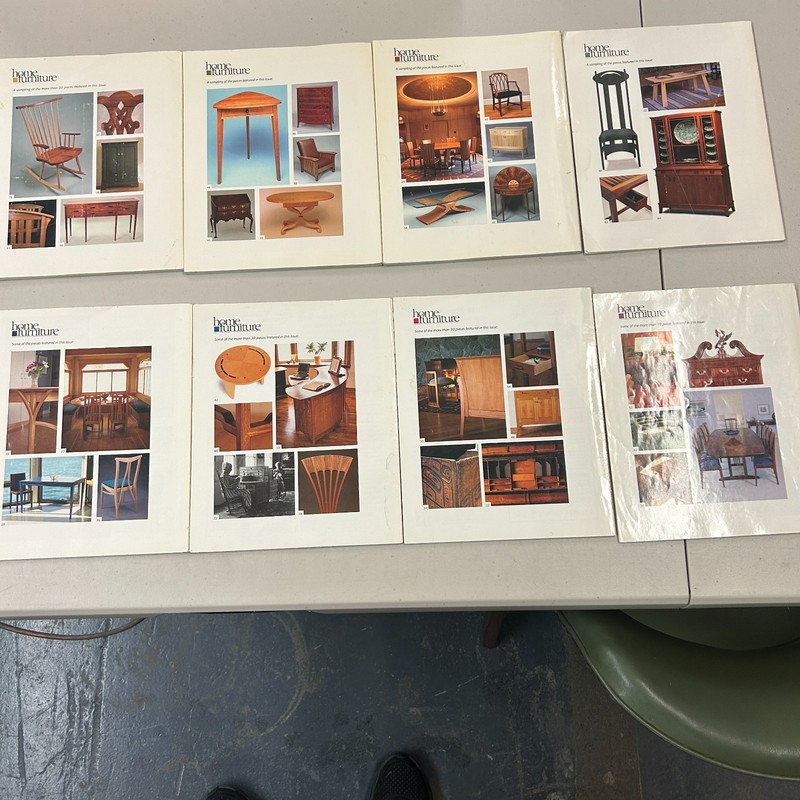 Home Furniture Magazine Lot 8 Issues 1994-1998 Taunton Press Inspiration Advice gallery