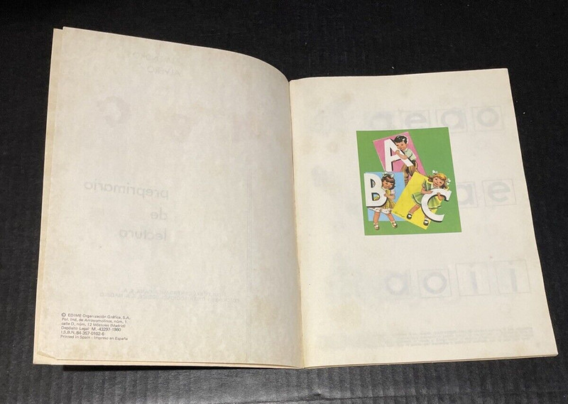 Rare Pre Primario De Lectura By Almendros Alvero 1980 Former Cuban Early Reader gallery
