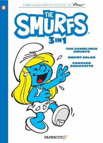 The Smurfs 3-In-1 Vol. 9: Collecting the Gambling Smurfs, Smurf Salad and...