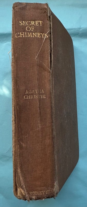 RARE The Secret of Chimneys by Agatha Christie JOHN LANE The Bodley Head 1936 Ed