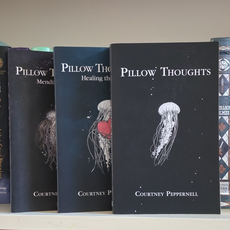 Courtney Peppernell Pillow Thoughts 3 Book Lot Paperback Poetry Andrews McMeel