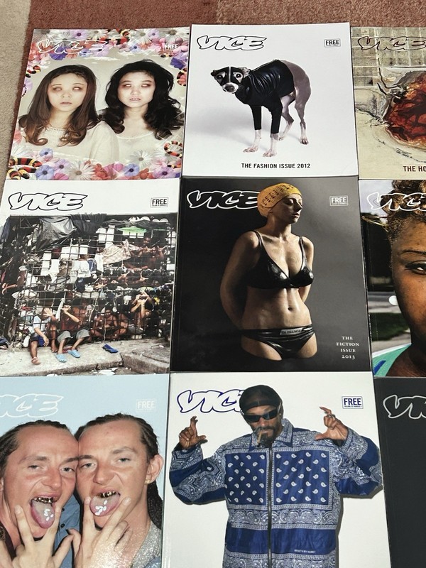 VICE Magazine Lot – 16 Issues – Art, Culture, Fashion, Politics (2010s) Rare B gallery