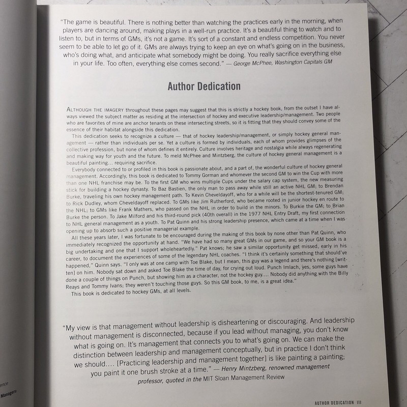Behind the Moves NHL General Managers Tell How Winners are Built SIGNED! Prof Ed gallery