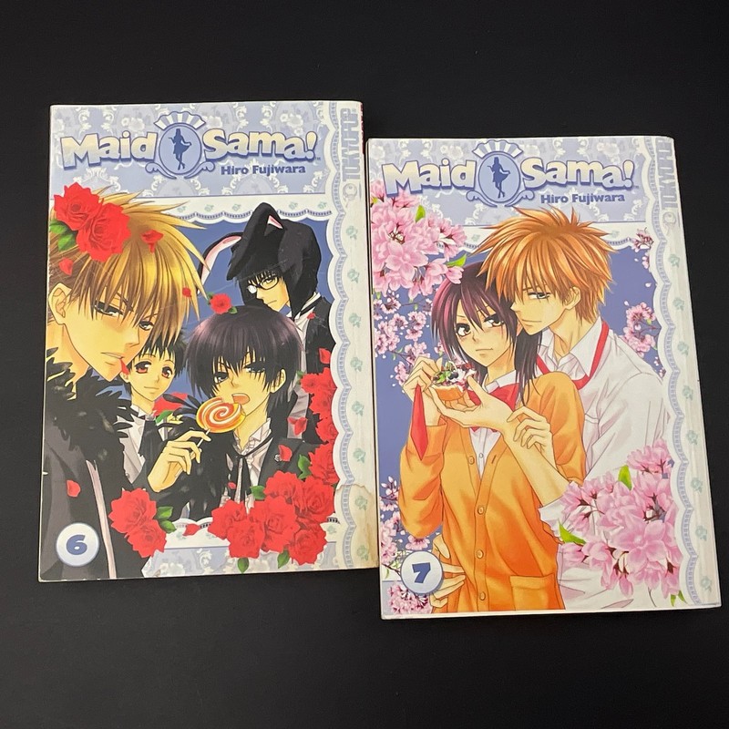 Maid Sama! Manga Lot of 2 – Vol. 6 & Vol. 7 – Paperback By Hiro Fujiwara