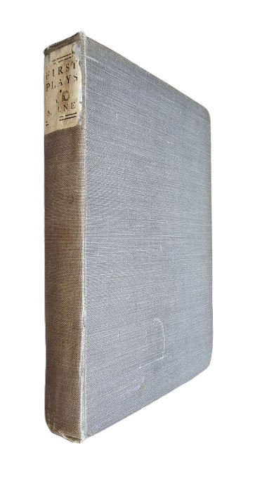 First Plays by A. A. Milne – First UK Edition 1919 Hardcover