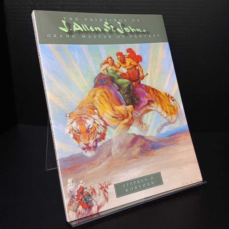 The Paintings of J. Allen St. John – TPB 1st 2008 – Edgar Rice Burroughs – FN
