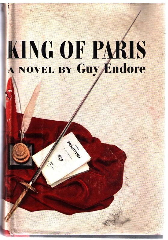 King of Paris by Guy Enore (1956) Vintage Hardcover 1st printing Alexandre Dumas