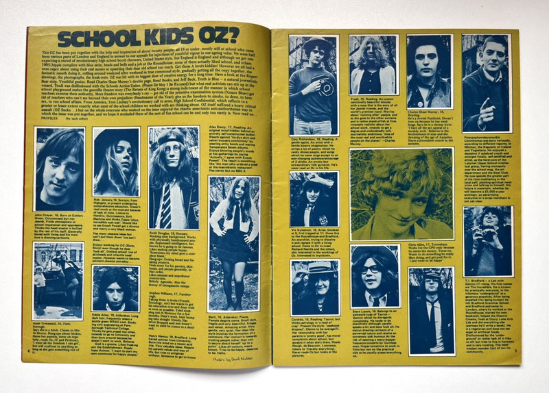 OZ MAGAZINE No.28 Blue cover gallery
