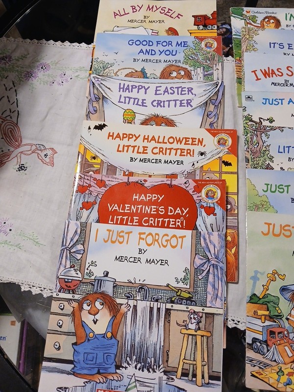Mercer Mayer Little Critter Books Lot Of 49 Different Books And Stories Hb & Pb gallery